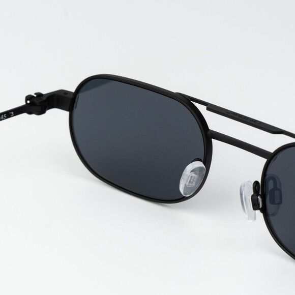 Off-White VAIDEN Women Sunglasses Black Grey Oval OERI123 VAIDEN 1007 main image 4